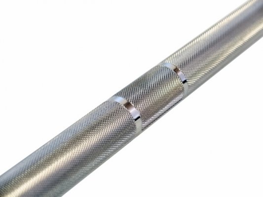 R-OB86-700C Гриф олимпийский прямой хромированный 86
